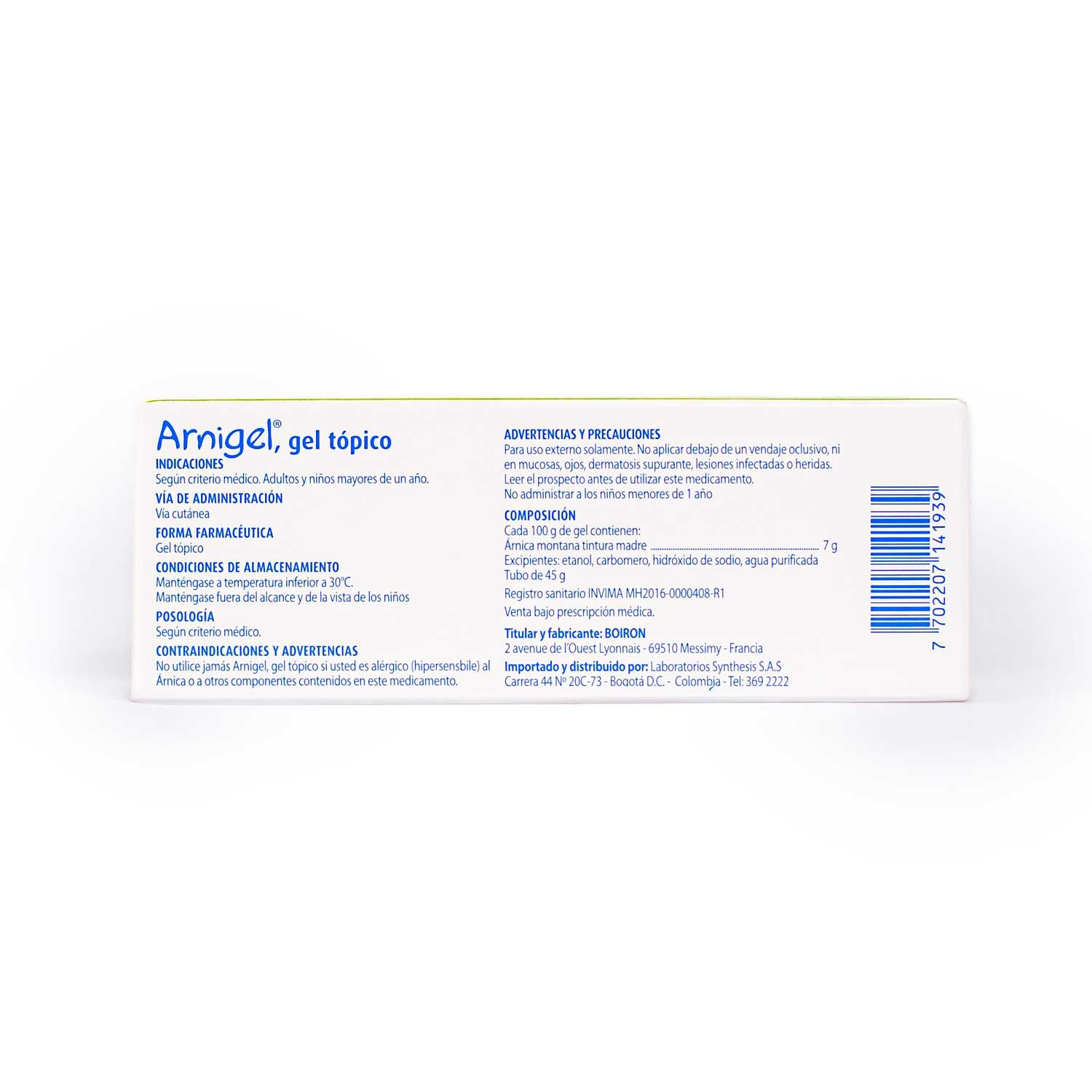 ARNIGEL TUBO X 45 G - Image 2