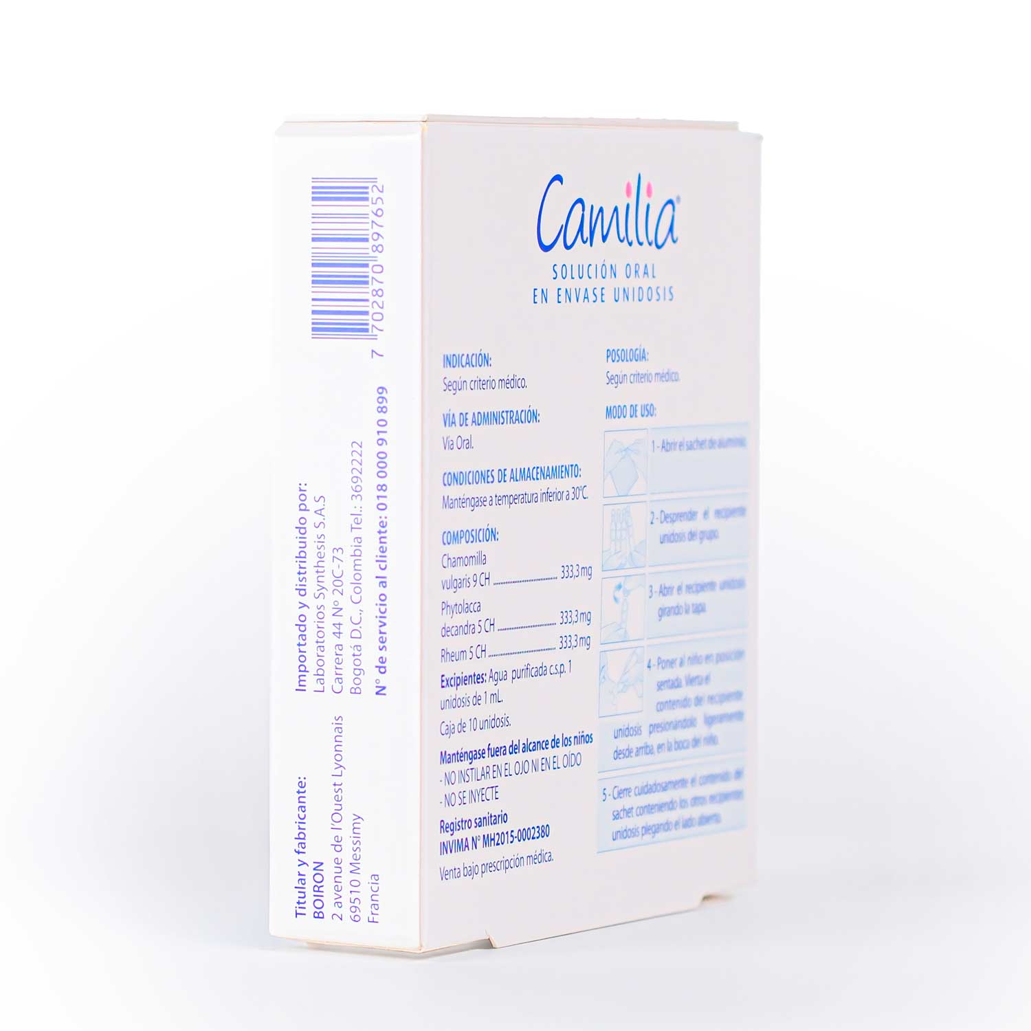 CAMILIA CAJA X 10 UNIDOSIS - Image 4