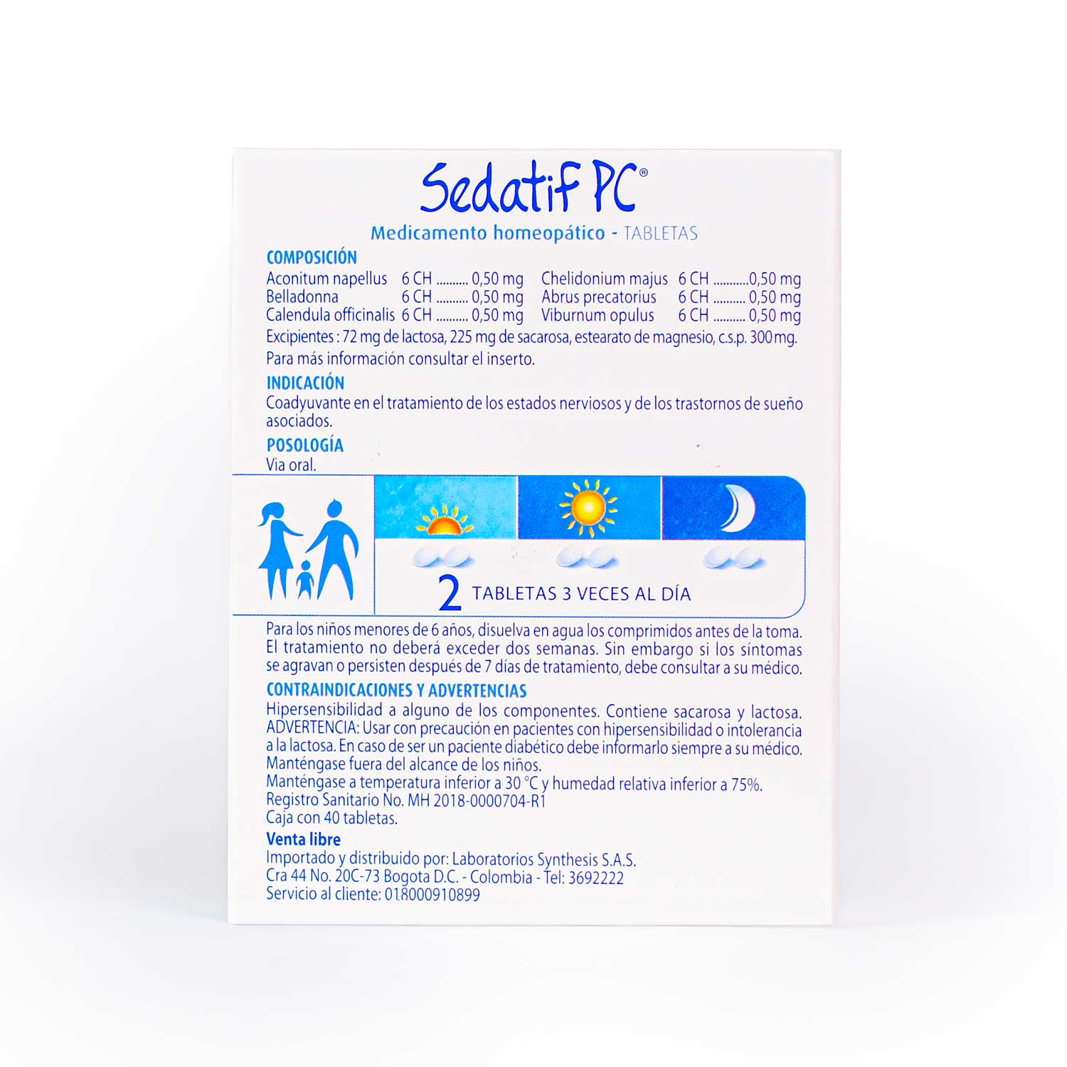 SEDATIF PC X 40 TAB - Image 2